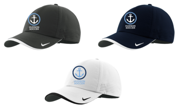17.) Hudson HS Girls Soccer NKFB6445 Embroidered Nike Dri-FIT Perforated Performance Cap