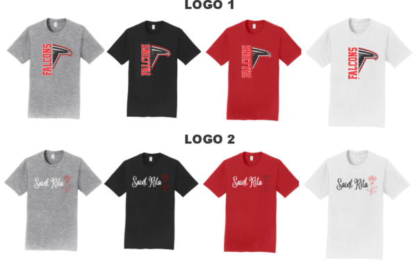 01.) Saint Rita Spiritwear PC450 Fan Favorite™ Tee