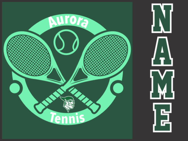 10.) Aurora Tennis Yard Sign