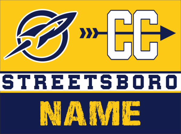 20.) Streetsboro Cross Country Yard Sign