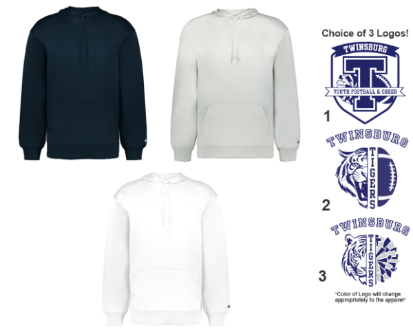 17.) Tyfc Spiritwear 1454 Sudadera con capucha Dri-Fit