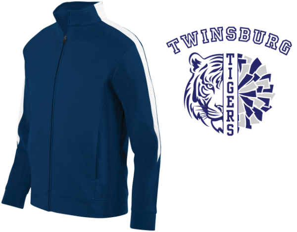 41.) Tyfc porristas 4397/4396 Chaqueta medallista de damas bordadas 2.0