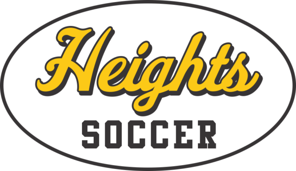 12.) Cleveland Heights Soccer 5' Calcomanía de elección de pulgadas