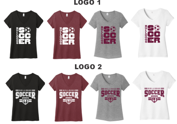 09.) Woodridge Soccer DM1350L Perfect Tri® Ladies V-Neck S/S Tee
