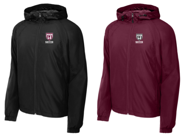 18.) Woodridge Soccer JST73 Hooded Raglan Jacket